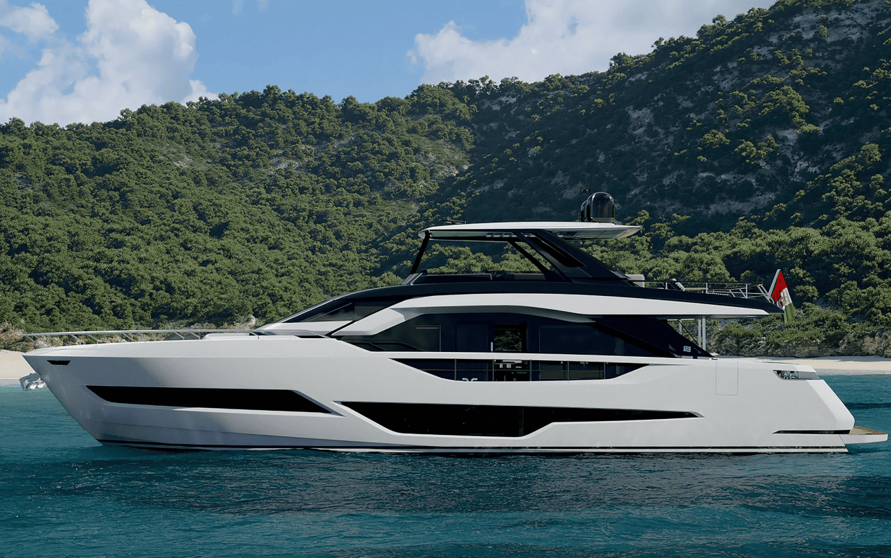 Яхта Ferretti Yachts 800 доступна к просмотру 