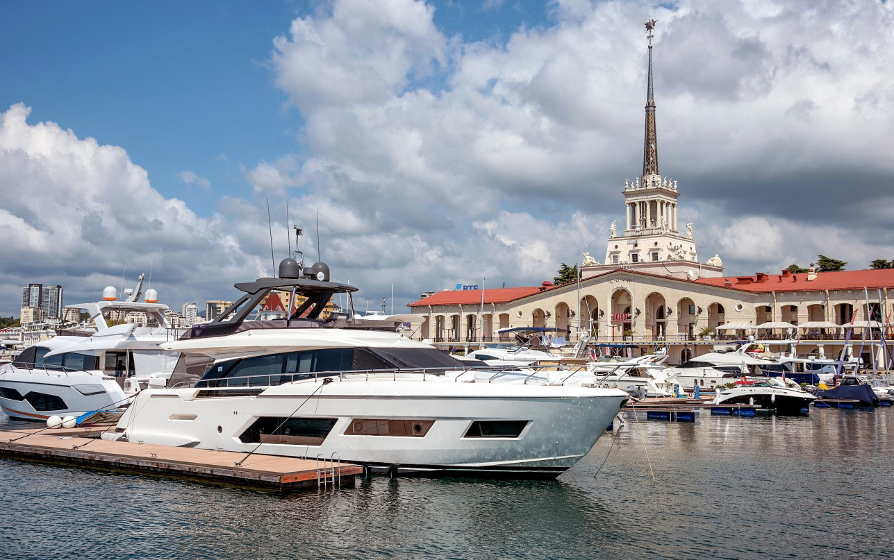 Ferretti Yachts 450 и 670: Закрытый показ в Сочи