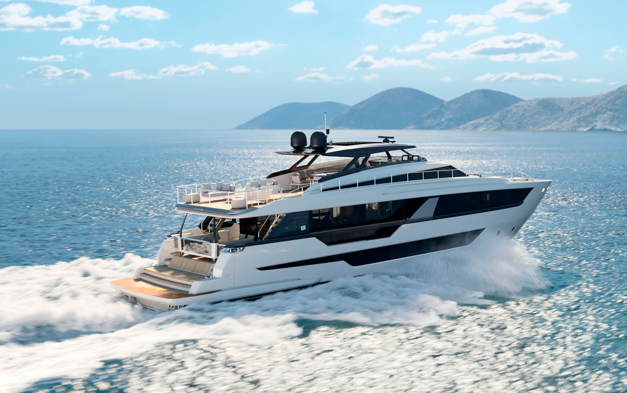 Ferretti Yachts 1000: мировая премьера флагмана