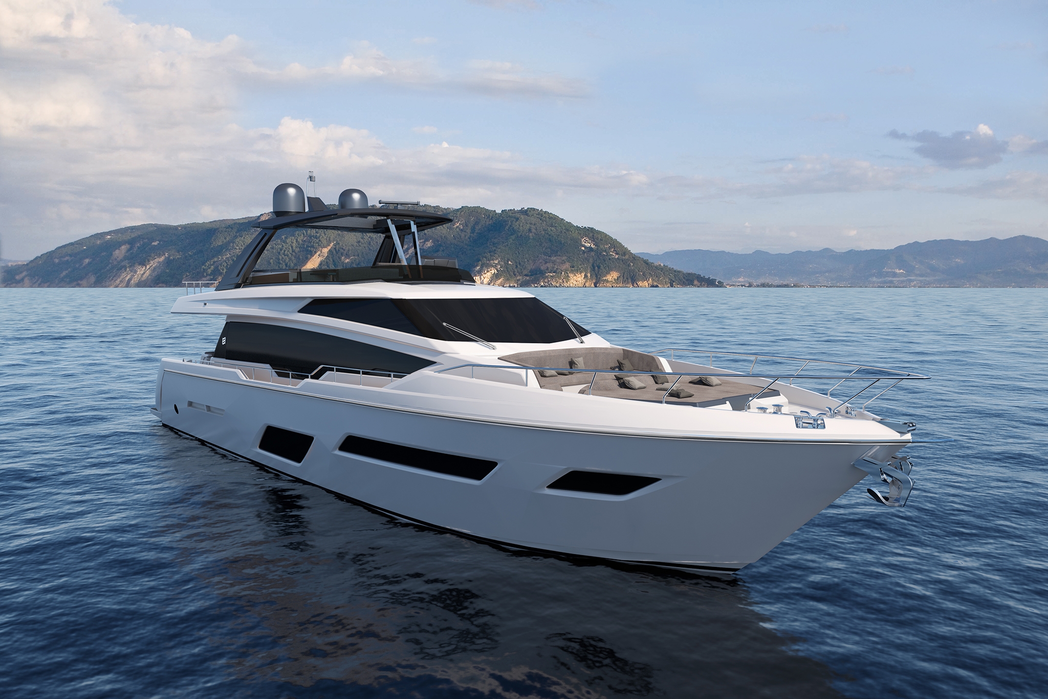 Ferretti Yachts 780: эволюция продолжается