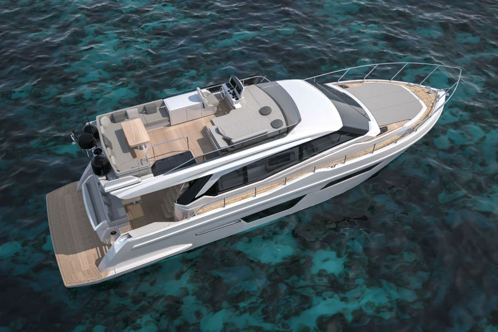 Яхта Ferretti Yachts 500