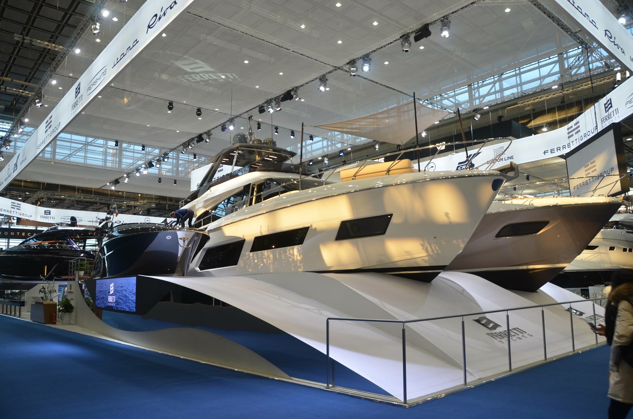 Ferretti Yachts представит две новые модели яхт в Дюссельдорфе