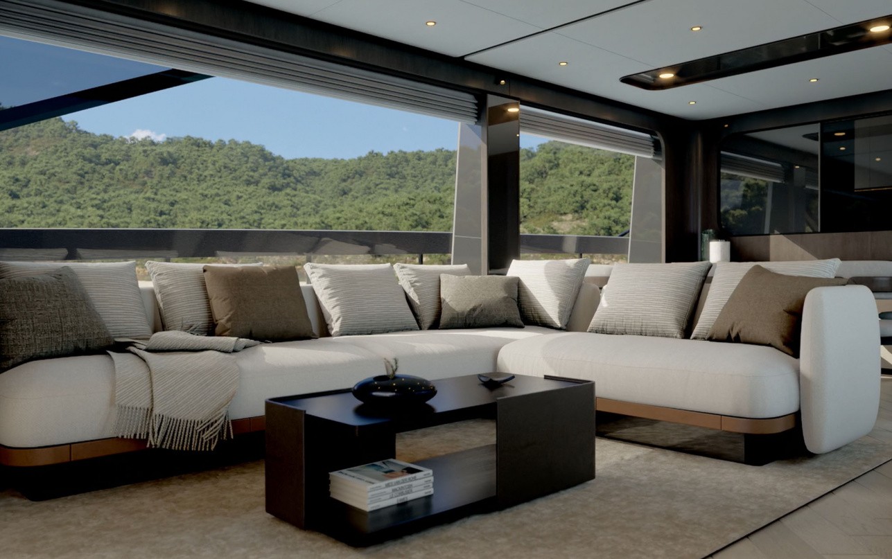Яхта Ferretti Yachts 800